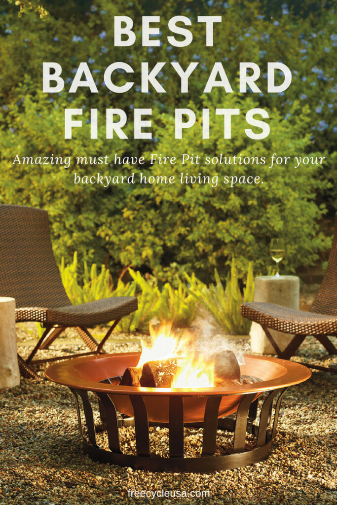 The Best DIY Fire Pit For Your Backyard Freecycle USA