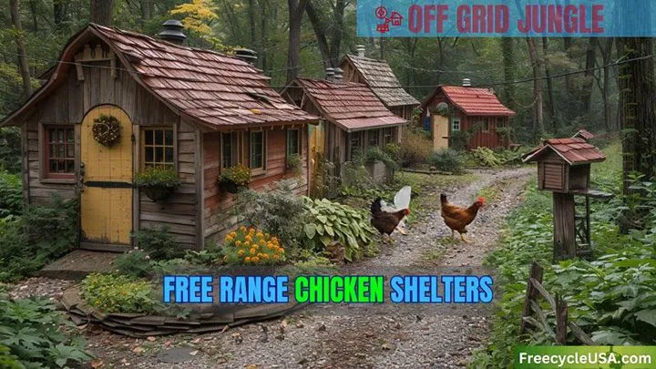 Free Range Chicken Shelters