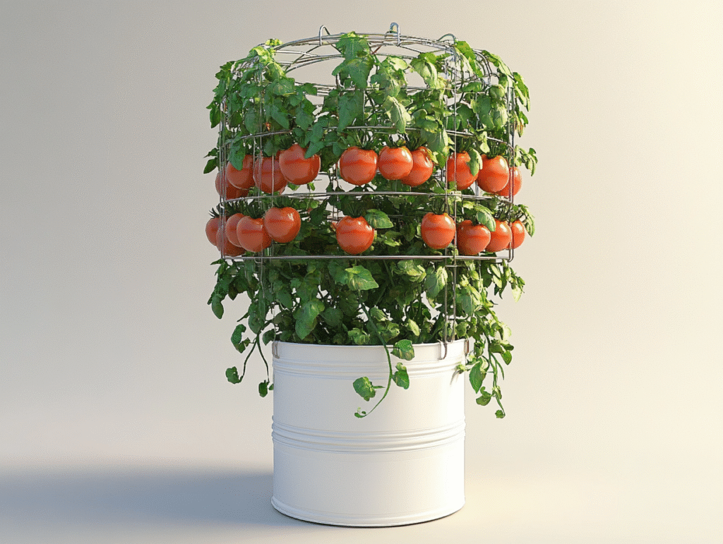 5 Gallon Bucket Garden Tomatoes